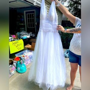 Blondie Nites White Dress